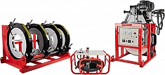 Гидравлический стыковой сварочный аппарат для пэ труб Gas Fusion Red-1200 Гидравлический стыковой сварочный аппарат для пэ труб Gas Fusion Red-1200