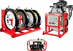 Гидравлический стыковой сварочный аппарат для пнд труб Gas Fusion Red-1200 Гидравлический стыковой сварочный аппарат для пнд труб Gas Fusion Red-1200