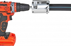 Использование устройства для снятия оксидного слоя и торцовки полиэтиленовых труб Gas Fusion УСО-50Т