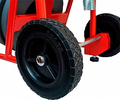 Колеса прочистной машины для канализации Voll V-Clean 100 Electro