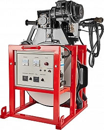 Нагреватель, торцеватель, электрощит в боксе гидравлического стыкового сварочного аппарата для пнд труб Gas Fusion Red-1200 Нагреватель, торцеватель, электрощит в боксе гидравлического стыкового сварочного аппарата для пнд труб Gas Fusion Red-1200