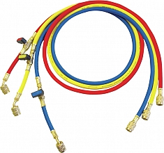 Напорные шланги с шаровым краном для хладагентов R410A, R32 Rothenberger Plus 5/16 SAE Напорные шланги с шаровым краном для хладагентов R410A, R32 Rothenberger Plus 5/16 SAE