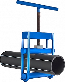 Применение передавливателя для полиэтиленовых труб Gas Fusion 16-110 мм Применение передавливателя для полиэтиленовых труб Gas Fusion 16-110 мм