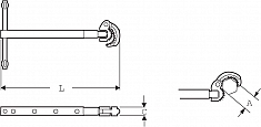 Размеры телескопического ключа для мойки Super-Ego