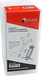Упаковка комплекта профессионального анкерного крепления Diam M12