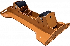 Усиленная вращательная роликовая опора для труб ПНДело РО-820ТВ