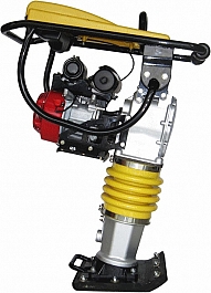 Вибротрамбовка бензиновая для уплотнения грунта Diam VN-75/5.5H вид справа